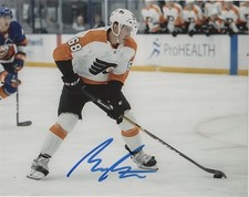 Philadelphia Flyers Morgan Frost Autographed Signed 8x10 NHL Photo COA #2