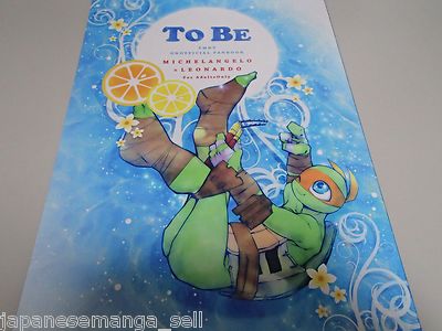 Teenage Mutant Ninja Turtles doujinshi Michelangelo X Leonardo To Be (B5 16pages