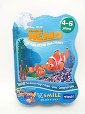 Vtech V.smile Smartridge Disney's ~ Finding Nemo ~ New*** but with package wear!