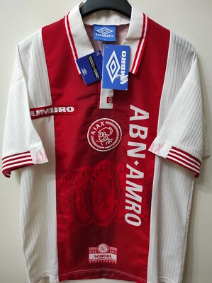 AJAX 1997-1998 BNWT ABN-AMRO shirt camiseta maillot trikot maglia