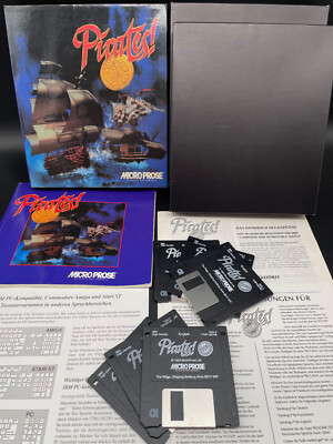 Pirates! Gold - German - PC / IBM 3,5'' Floppy - OVP / BIG BOX - Top Zustand