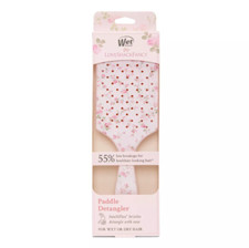 Wet Brush x LoveShackFancy Paddle Detangler Hair Brush English Ivy Pink