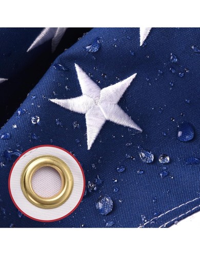 MUFRI Bandiere Americane per Esterno 3’x5’ Ultra Resistenti Antistrappo Made In USA - Foto 4 di 9