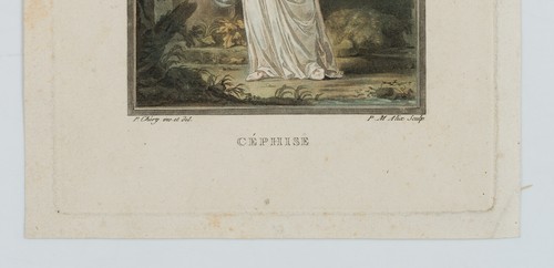 ALIX (*1762) nach CHÉRY (*1759), Cephise, aus 'Andromache', Aquatinta Klassizism - Picture 4 of 4