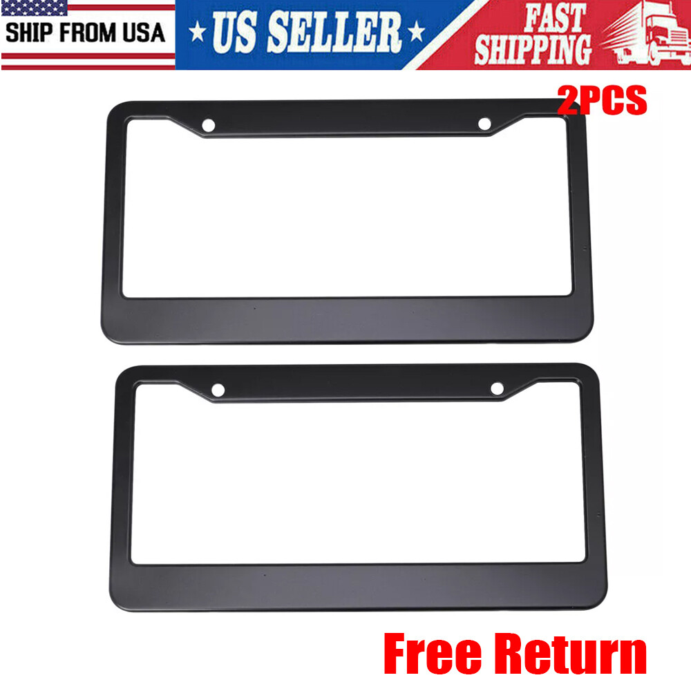 Chrome License Plate Frames In License Plate Frames By Color - Foto 10