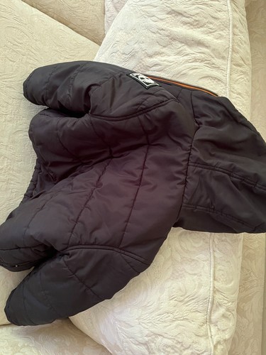 Grade A TIMBERLAND 4T Black INSULATED Puffer HOODED Winter JACKET Kids Boys - Picture 7 of 8