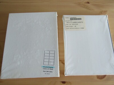 Regular Label White Blockout Laser Labels 4