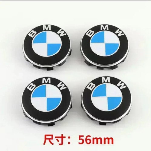 4Pcs 56mm 68mm BMW Emblem For BMW Wheel Hub Caps For BMW 3 Series 5 Series - Picture 10 of 21