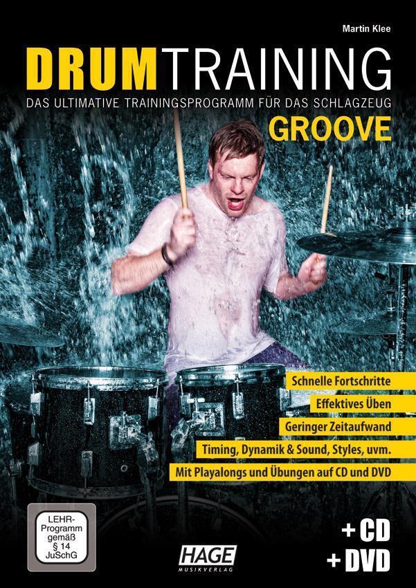 Thumbnail - Drum Training Groove + Cd + Dvd | Martin Klee | Broschüre | 52 S. |