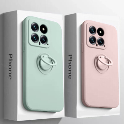 Hülle für Xiaomi Redmi Note 13 12 11 Pro Poco X5 14T 13T Ringhalter Silikonhülle