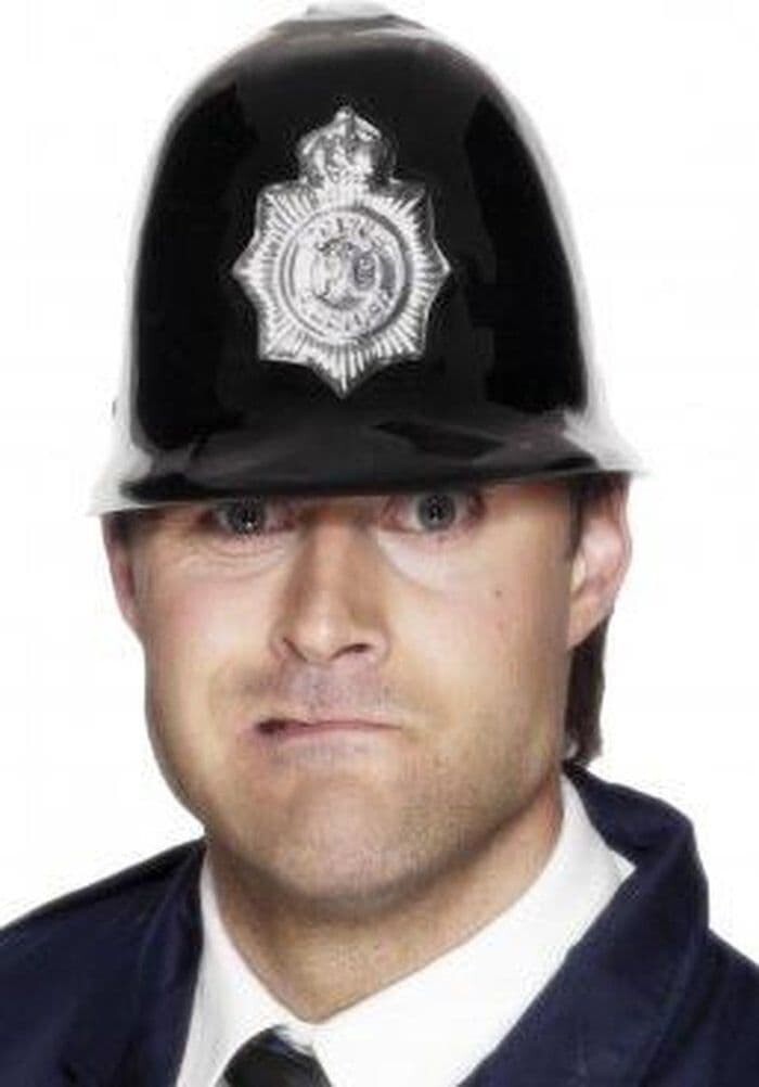 Mens Police Hat Fancy Dress Accessory