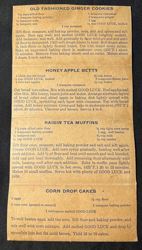 Vintage JELKE’S Good Luck Vegetable Shortening Box John F. Jelke Advertising - Picture 5 of 9