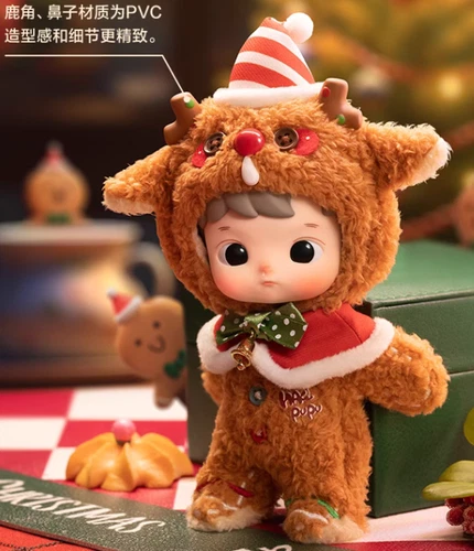 HACIPUPU Deer Gingerbread Man Plush Action Figures Toy Christmas Gift # - Picture 12 of 13