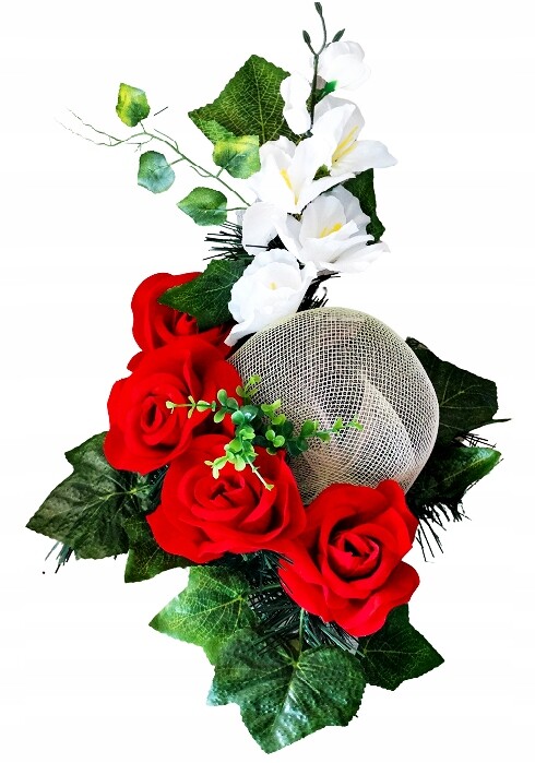 Knstliche Blumen Grabgesteck Dekoration Kunstblumen Friedhof