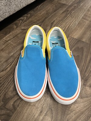 VANS Limited Edition The Simpsons Slip-On Pro Sneakers Size 7 Mens