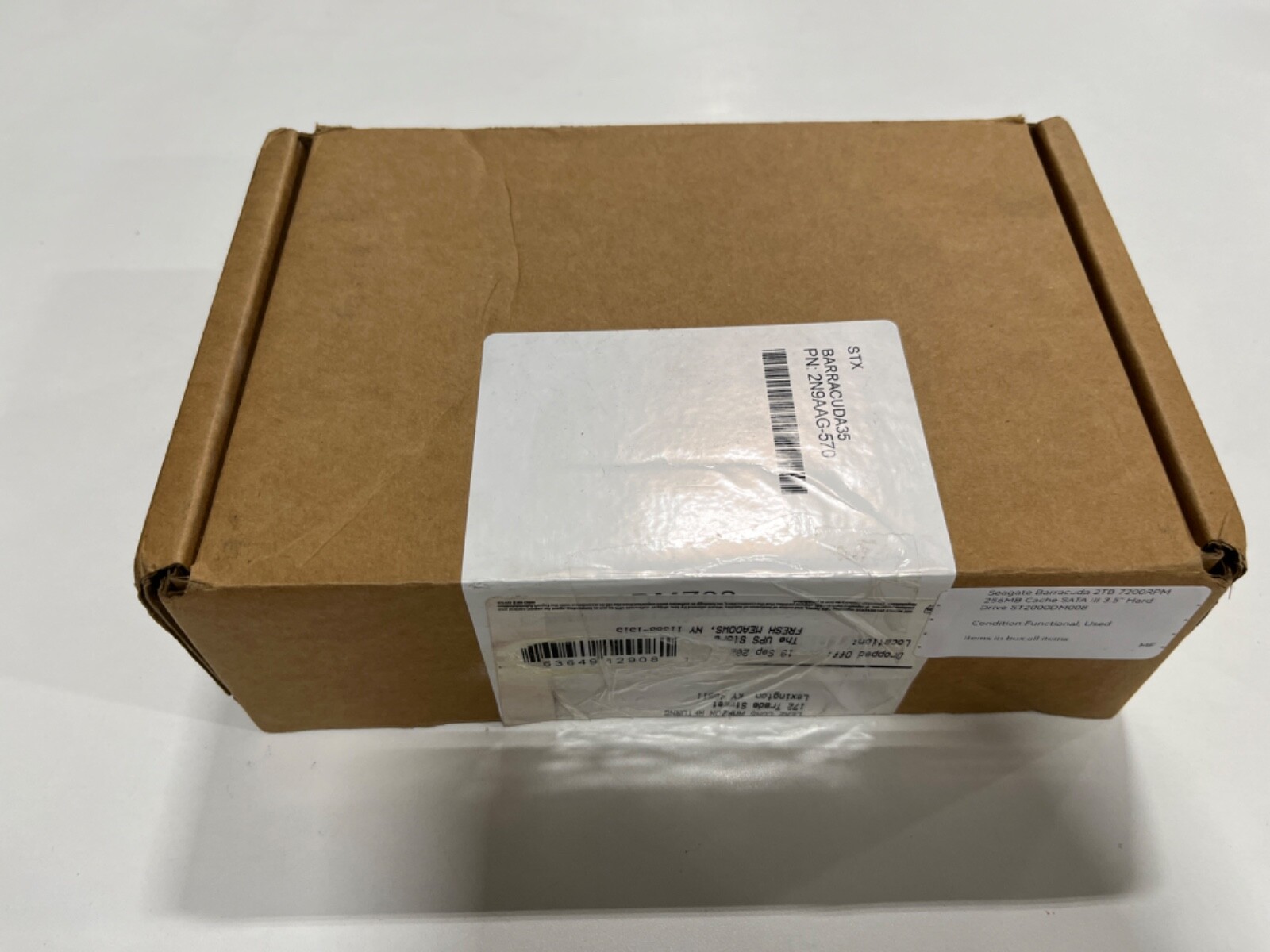 Seagate Barracuda 2TB, 3.5 inch, SATA 6gb/s, 256mb Cache Internal Hard Drive