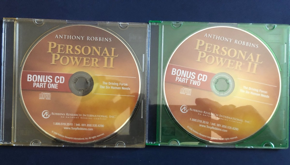 アンソニー•ロビンズ　パーソナルパワー2 30周年アニバーサリーエディション Anthony Robbins PERSONAL POWER II 30th Anniversary Edition Bonus 2