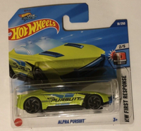 Hot Wheels Alpha Pursuit Neu & Ovp