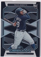 2020 Panini Chronicles #16 Travis Demeritte Obsidian NM