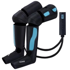 Leg Compression Massager with Heat,3-in-1 Leg Massager for Circulation, Air Comp