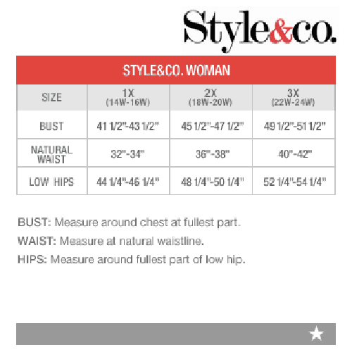 Style & Co Women's Shorts Released Hem Plus Size - Picture 12 of 14