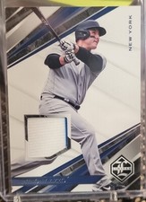 2022 Panini Chronicles Limited Swatches Anthony Rizzo Jersey Relic New York