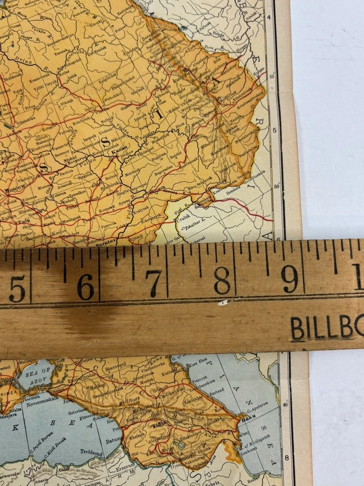 Mapa de Suecia de los antiguos Estados Balcánicos 1921 Mar Negro Rusia Polonia Rumania Finlandia Foto 4 de 4