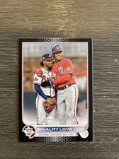 2022 Topps Update-Rivalry Love Soto/Albies US310-Black #60/71