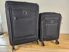 Delsey Paris Soft Sided Spinner Carryon & Checked Bag Luggage 2