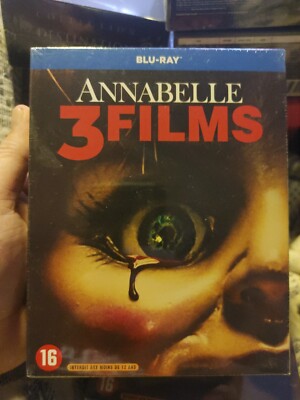 Annabelle: 3 Film Collection (Blu-ray) import region B box set new rare