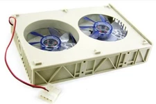 Twin Turbo 5.25" Front Bay System Cooler, Drop 86°F From Computer (Beige)