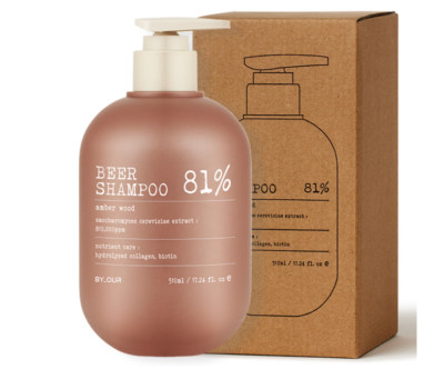 By-Our Beer Yeast 81% Anti-Hair Loss Shampoo 500ml Hair Scalp Nutrient Care