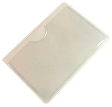 Business Card or Car Parking Windscreen Self Adhesive Pocket For Cards Thumb Cut