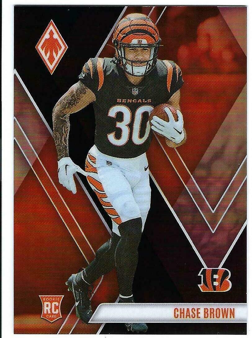 2023 CHASE BROWN PANINI PHOENIX SERIAL #9/10 ROOKIE CARD BLACK - Card #133