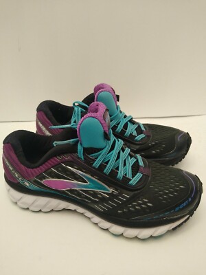 Brooks Ghost 9 Sneakers Womens Size 7.5 Black 1202251B092 Athletic Running Shoes
