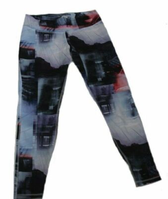 REEBOK  LUX BOLD TIGHTS FITNESSHOSE  MIDINK DY8174 MEHRFARBIG Gr. L 42 44  NEU