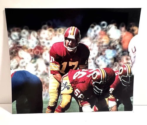 Washington Redskins NFL Football Len Hauss #56 Signed 8X10 Photo W/COA