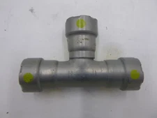 Viega 25301 MegaPress 1/2" X 1/2" X 1/2" Carbon Steel Tee