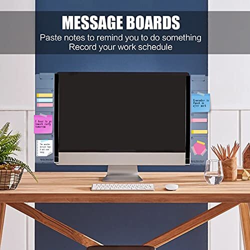 Multifunction Computer Monitor Memo Board - Transparent Computer Side Panel M... - Picture 6 of 6