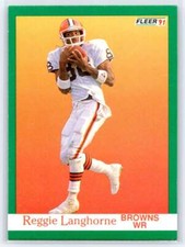 1991 Fleer #37 Reggie Langhorne