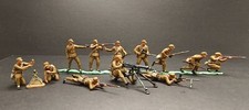 1/72 WWII Chinese Nationalist Army 3D Printing Painted Soldier Model Set