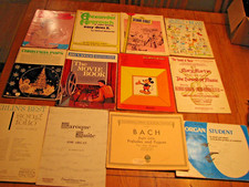 LOT Of 12 Organ Piano Song Books Music Various Musical Styles