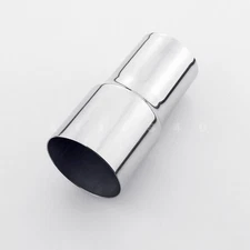 2.5" ID to 2.25" OD Exhaust Pipe Tip Adapter Connector Reducer Stainless Steel