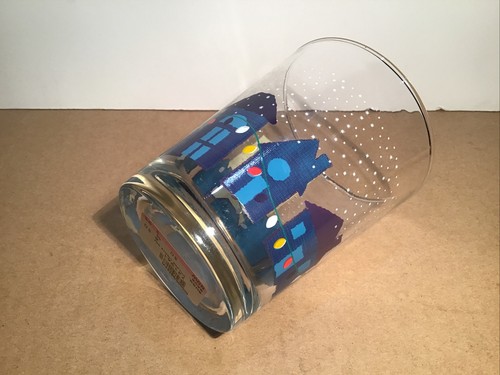 3 EA Dansk "Village Lights" Holiday Double Old Fashion Cocktail Glasses - Picture 6 of 8
