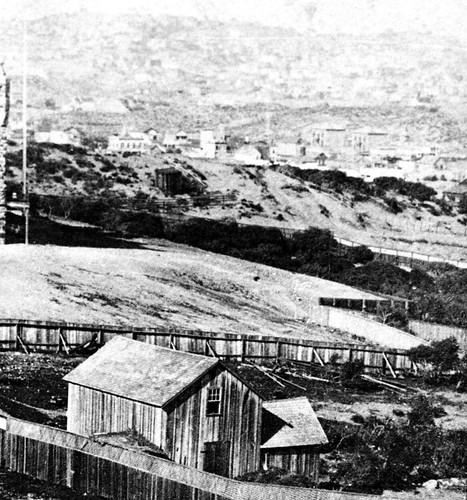 1866 SAN FRANCISCO PROTESTANT ORPHAN ASYLUM on LAGUNA nr HAIGHT STREET~NEGATIVE - Afbeelding 3 van 4