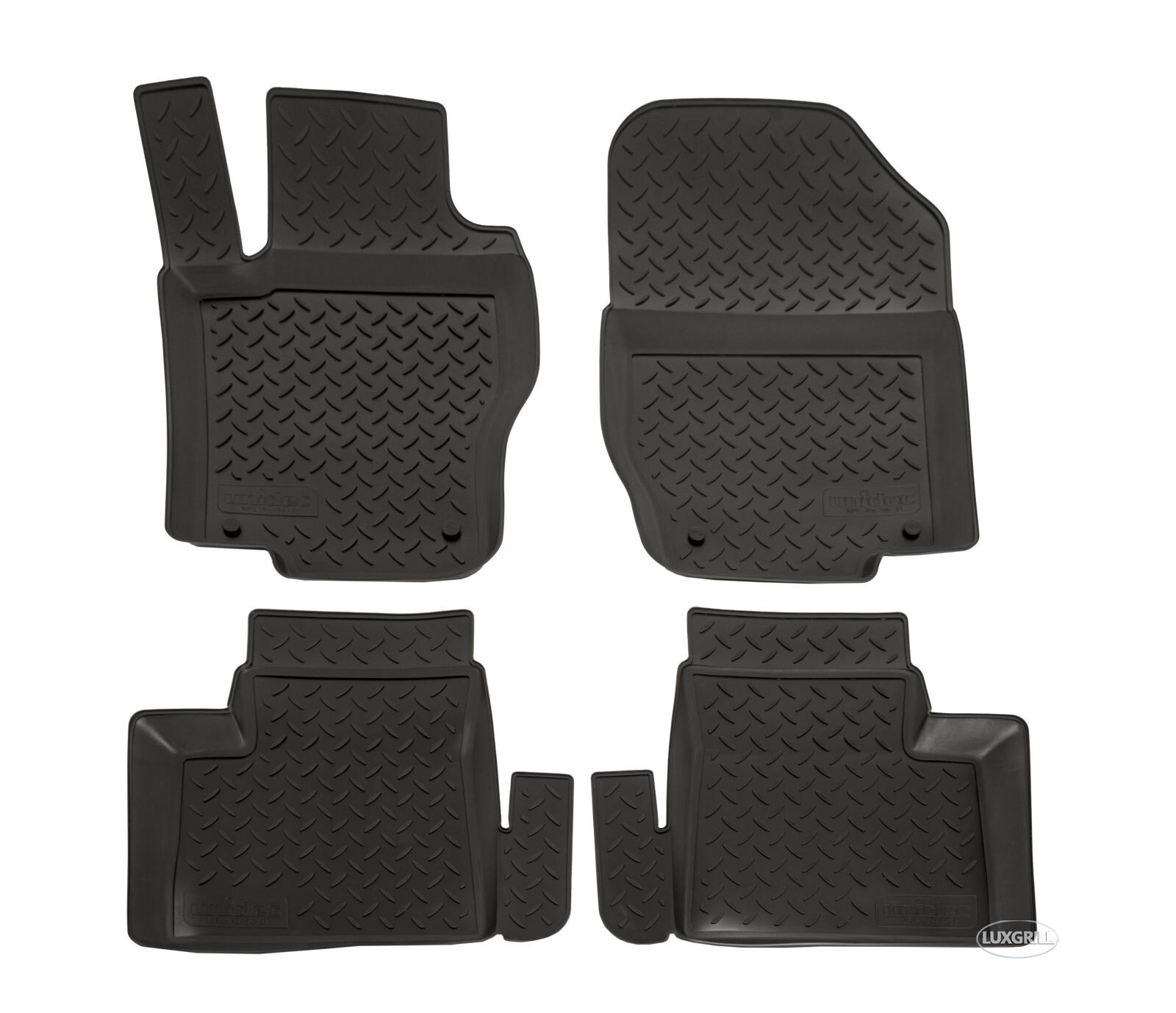 Tapis de sol caoutchouc 3D sur mesure auto pour Mercedes W164 2005-2011