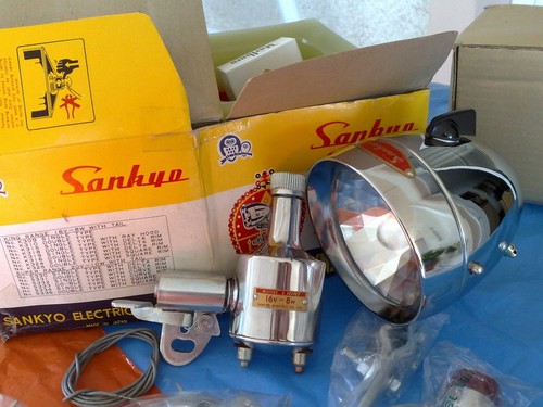 Lampe Pour Raleigh Schwinn Peugeot Lampe Frontale Vintage Dynamo SANKYO