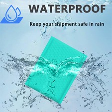 #2 8.5x12 (8.5x11) Poly Bubble Mailer Padded Envelope Teal Color 5-1000 Pieces