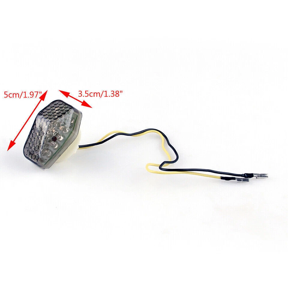 Luz de señal de giro para Suzuki GSXR600 750 1000 SV650&S DL650/1000 Bandit Blak Foto 3 de 4