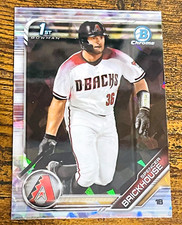 2019 BOWMAN DRAFT CHROME SAPPHIRE SPENCER BRICKHOUSE 1ST ARIZONA DIAMONDBACKS RC